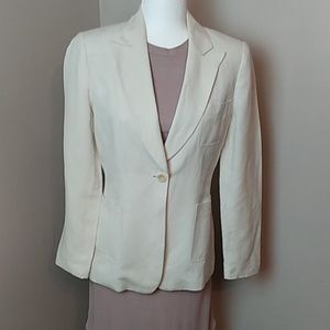 Anne Klein Linen Blazer sz 6